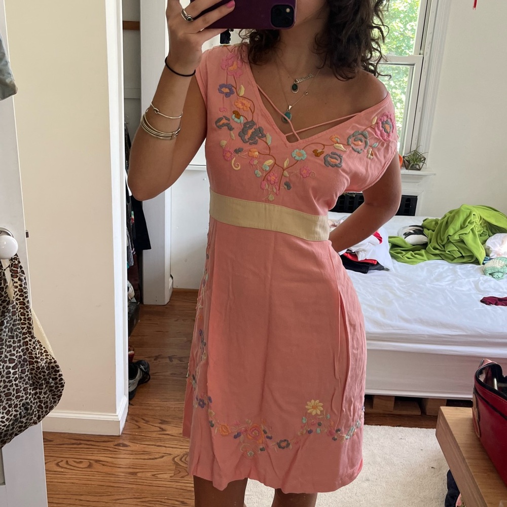 Floral Pink Dress
